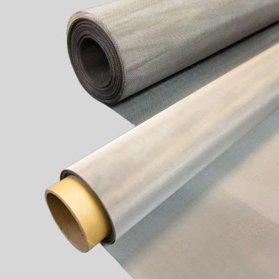 Good price 20 Micron 635 Mesh Stainless Steel Twill Weave Wire Mesh Alkali Resistance online
