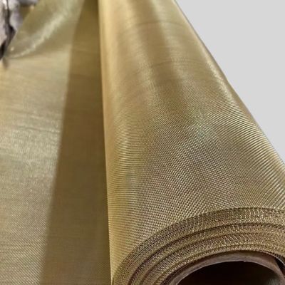 Good price H65 Brass Wire Mesh For Shielding 0.03mm- 0.7mm Wire Diameter Range online
