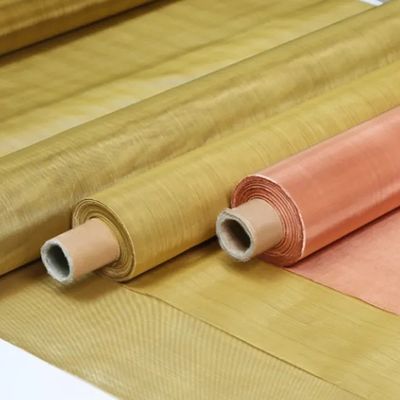 Good price Fine Woven Brass Wire Mesh Screen Manufacturers Supplier online