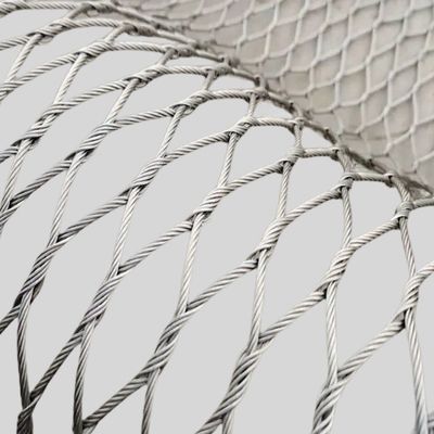 Good price Interwoven Stainless Steel Rope Mesh online