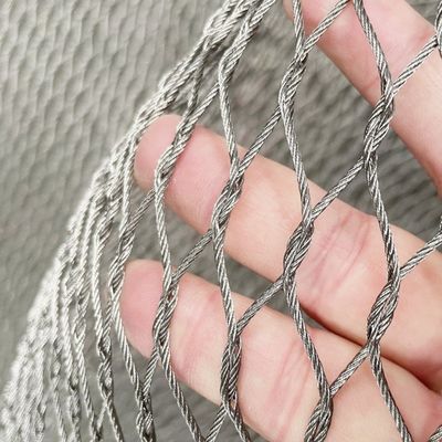 Good price Stainless Steel Knotted Rope Mesh online