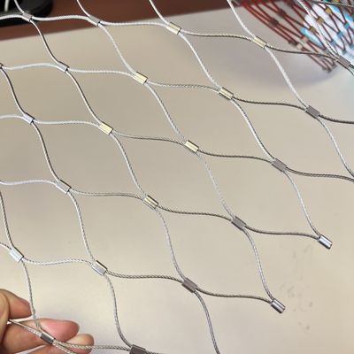 Good price Anti-Fall Net Flexible Stainless Steel Wire Rope Mesh online