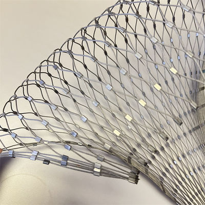 Giá tốt. Stainless Steel Wire Rope Aviary Fencing Mesh 7*7 hoặc 7*19 trực tuyến