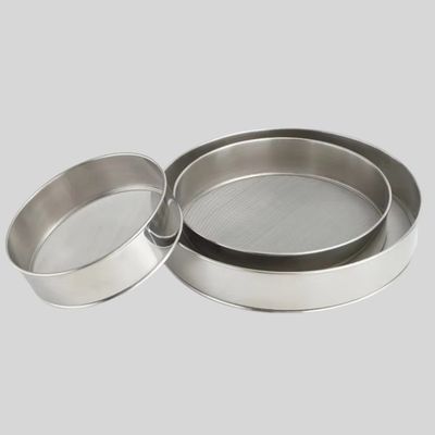 Good price Wire Mesh Lab Test Sieve Stainless Steel Or Brass For Diamond Industry Power Industry online