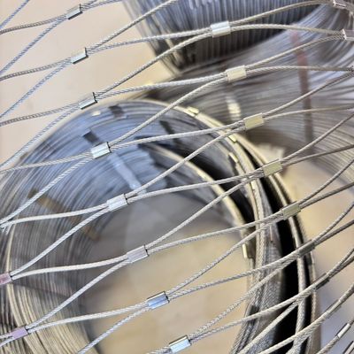 Good price Woven Flexible Cable Wire Rope Mesh Stainless Steel 316 online