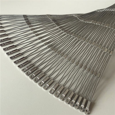 Flexible 1.2mm Stainless Steel Rope Mesh Netting For Secure Animal Enclosures
