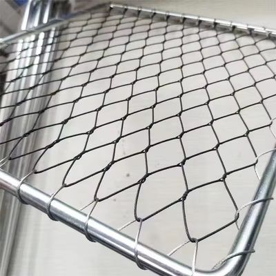 7x19 304 Stainless Steel Wire Rope Mesh for Handrail Commercial Guard Rail System